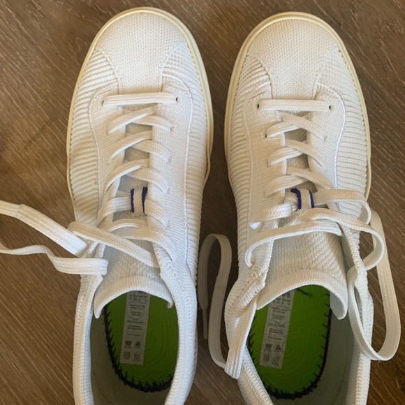 Rothy's Shoes - Rothy's Lace-Ups: White, size 8